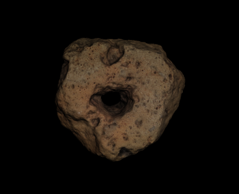 Piroclasto perforado